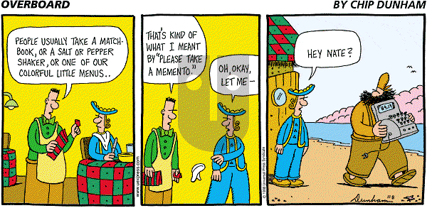 Overboard - Sunday November 8, 1998 Comic Strip