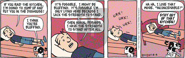 Pooch Cafe on Friday August 4, 2017 Comic Strip
