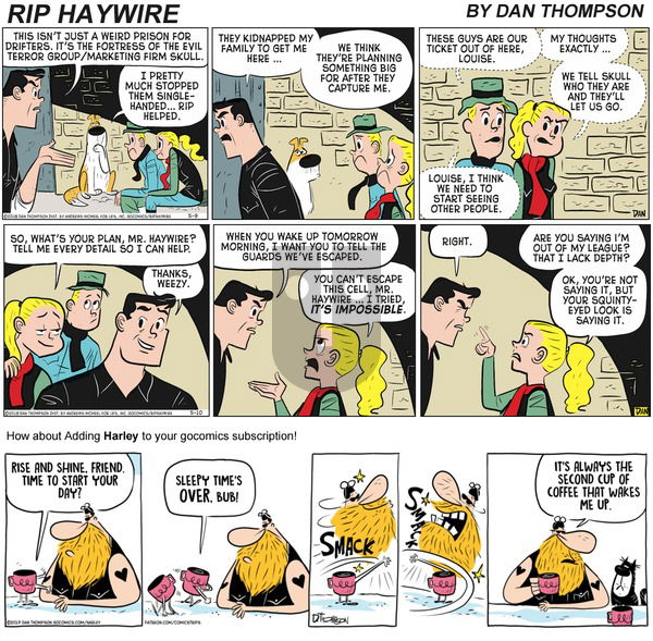 Rip Haywire on Sunday September 20, 2020 Comic Strip