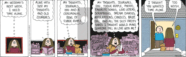 Cathy Classics - Tuesday January 25, 2005 Comic Strip