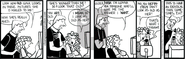 Clear Blue Water on Thursday January 10, 2008 Comic Strip