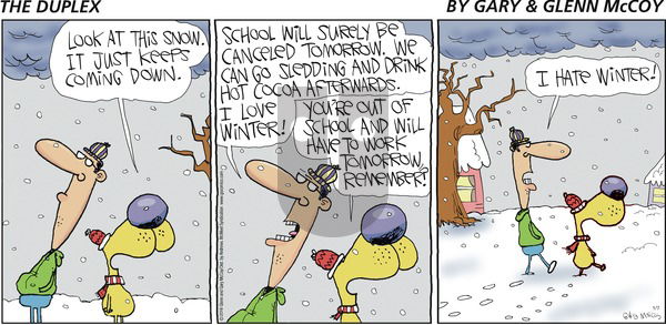 The Duplex on Sunday January 7, 2018 Comic Strip