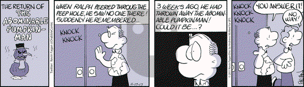 Drabble on Friday November 17, 2017 Comic Strip