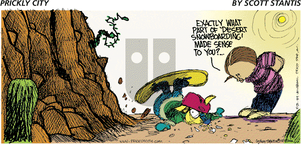 Prickly City on Sunday December 17, 2006 Comic Strip