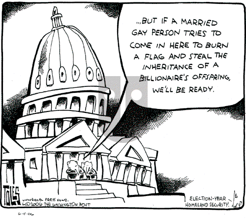 Tom Toles - Sunday June 11, 2006 Comic Strip