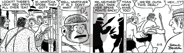 Alley Oop on Sunday March 23, 1997 Comic Strip