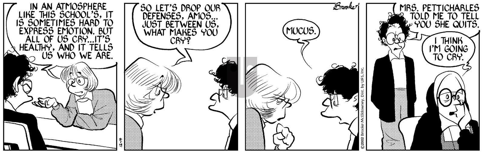 9 Chickweed Lane - Saturday December 14, 2002 Comic Strip