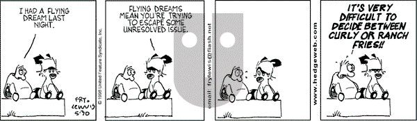 Over the Hedge on Saturday May 30, 1998 Comic Strip