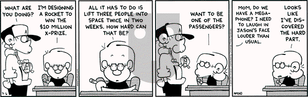 FoxTrot on Tuesday July 6, 2004 Comic Strip