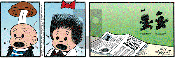 Nancy on Friday August 21, 2015 Comic Strip