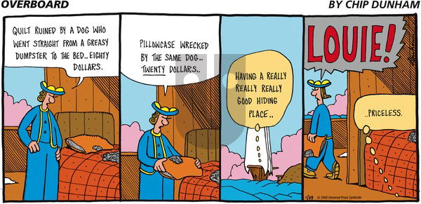 Overboard on Sunday January 29, 2006 Comic Strip