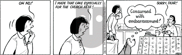 Fred Basset on Saturday August 15, 2009 Comic Strip