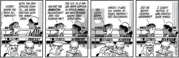 Doonesbury on Tuesday June 20, 1978 Comic Strip