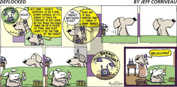 DeFlocked on Sunday December 23, 2012 Comic Strip