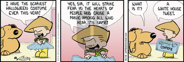 DeFlocked on Tuesday October 16, 2018 Comic Strip