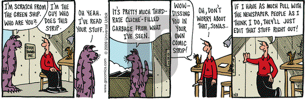 Overboard on Tuesday November 3, 2009 Comic Strip