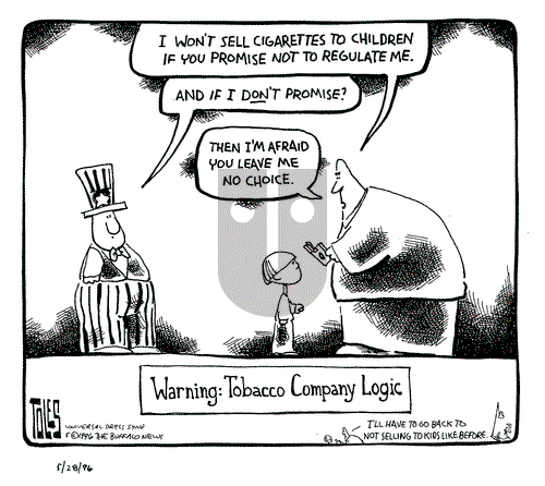 Tom Toles on Tuesday May 28, 1996 Comic Strip