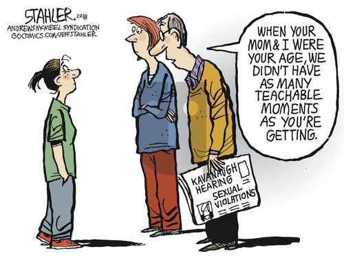 Jeff Stahler on Sunday September 23, 2018 Comic Strip