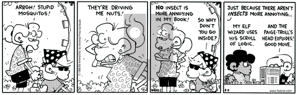 FoxTrot on Tuesday August 4, 1998 Comic Strip