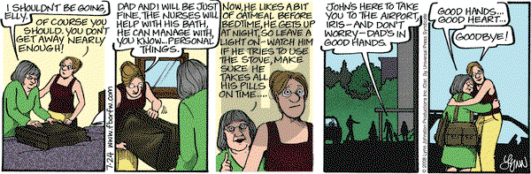 For Better or For Worse on Thursday July 24, 2008 Comic Strip