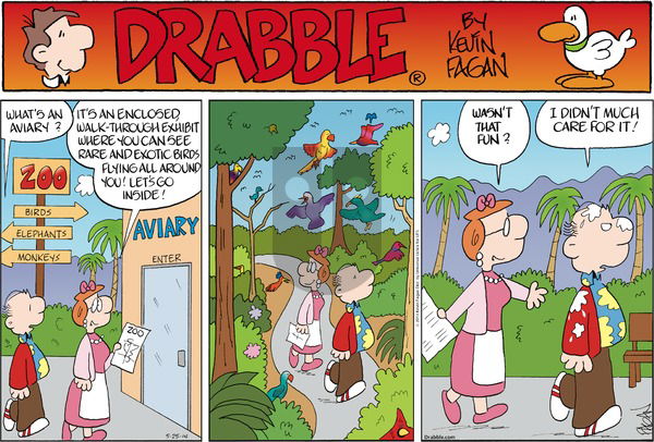 Drabble on Sunday May 25, 2014 Comic Strip