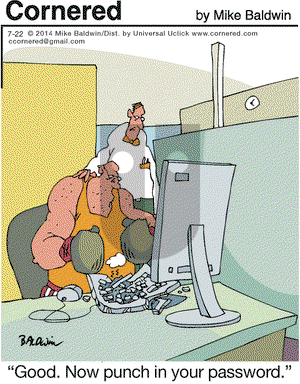 Cornered on Tuesday July 22, 2014 Comic Strip