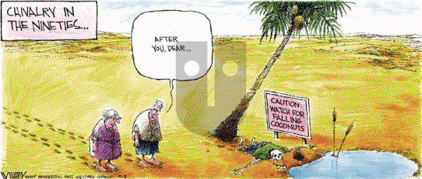 Non Sequitur on Sunday September 3, 1995 Comic Strip
