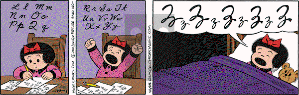 Nancy on Wednesday February 3, 2010 Comic Strip