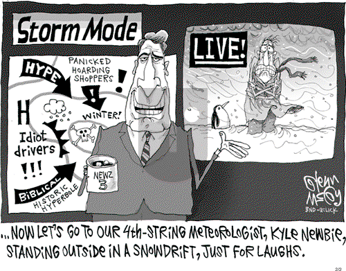 Glenn McCoy on Wednesday February 2, 2011 Comic Strip