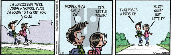 Grand Avenue - Friday April 15, 2011 Comic Strip