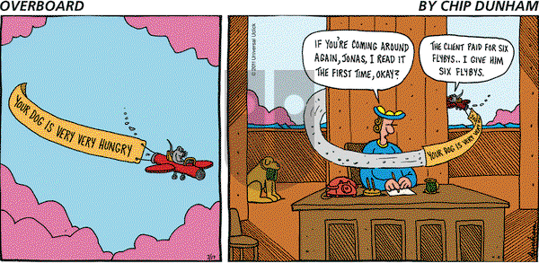 Overboard on Sunday July 17, 2011 Comic Strip