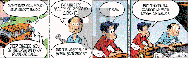 Baldo on Monday June 4, 2018 Comic Strip