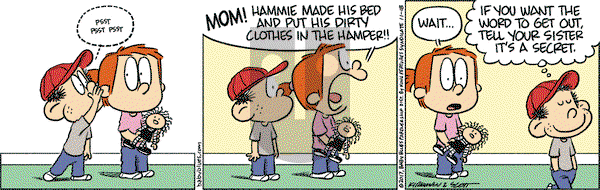 Baby Blues on Saturday November 18, 2017 Comic Strip