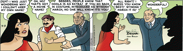 Alley Oop on Tuesday September 9, 2014 Comic Strip