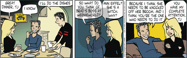 Luann on Monday October 24, 2011 Comic Strip