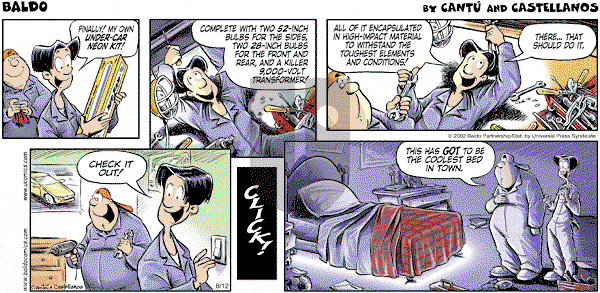 Baldo - Sunday August 12, 2007 Comic Strip