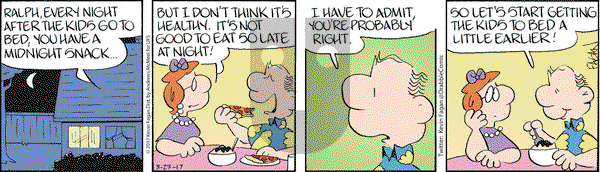 Drabble on Thursday March 23, 2017 Comic Strip