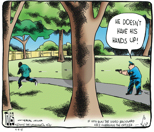 Tom Toles on Thursday April 9, 2015 Comic Strip