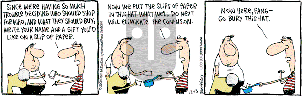 The Duplex on Wednesday December 13, 2000 Comic Strip