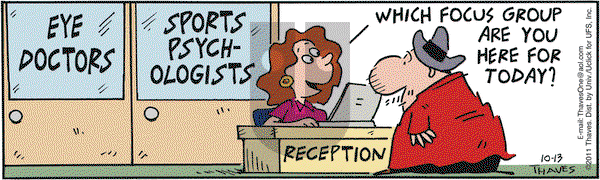 Frank and Ernest on Thursday October 13, 2011 Comic Strip