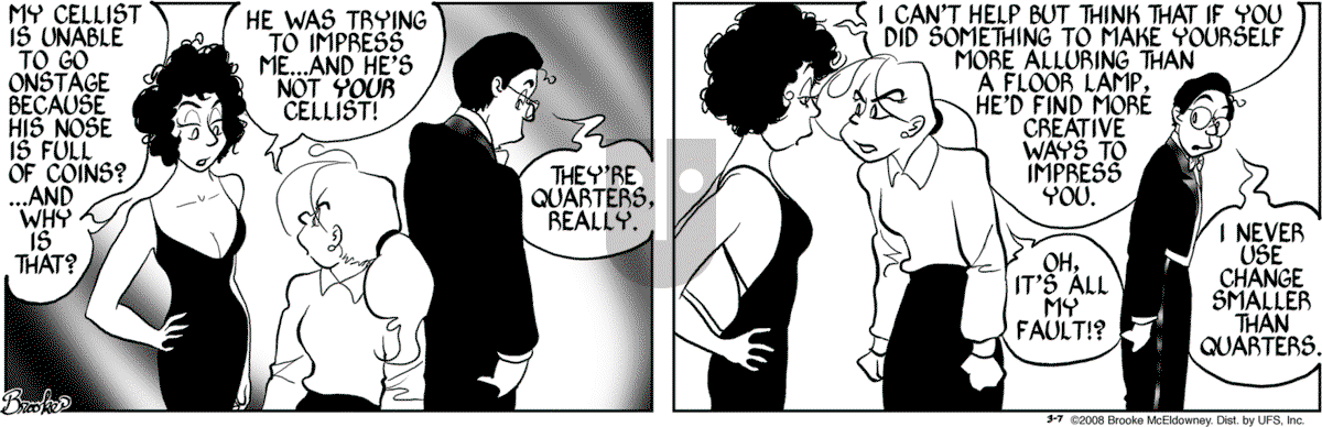 9 Chickweed Lane - Friday March 7, 2008 Comic Strip