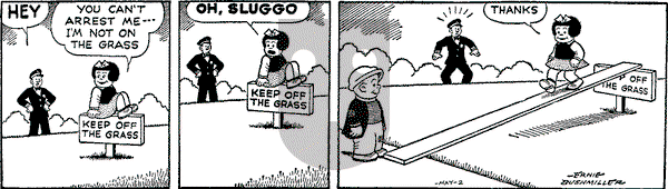 Nancy Classics on Wednesday June 4, 2025 Comic Strip
