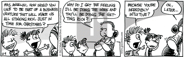 Heart of the City - Monday December 9, 2013 Comic Strip
