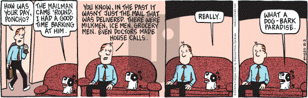 Pooch Cafe on Monday October 3, 2005 Comic Strip