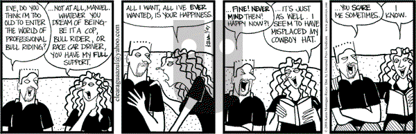 Clear Blue Water on Monday January 21, 2008 Comic Strip