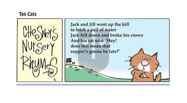 Ten Cats - Monday February 10, 2025 Comic Strip