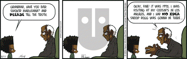 The Boondocks on Friday June 11, 2004 Comic Strip