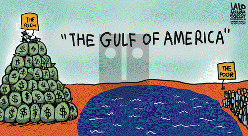 Lalo Alcaraz on Monday January 13, 2025 Comic Strip