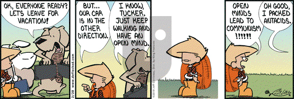 DeFlocked on Tuesday February 20, 2018 Comic Strip