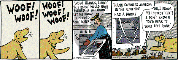Overboard on Wednesday March 4, 2015 Comic Strip